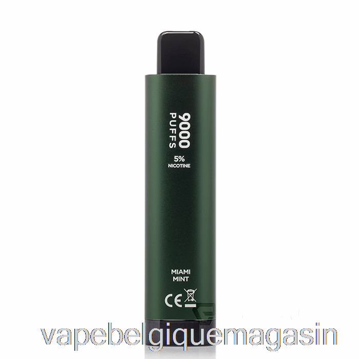Vape Belgique Hqd Cuvie Plus 2.0 9000 Jetable Miami Menthe